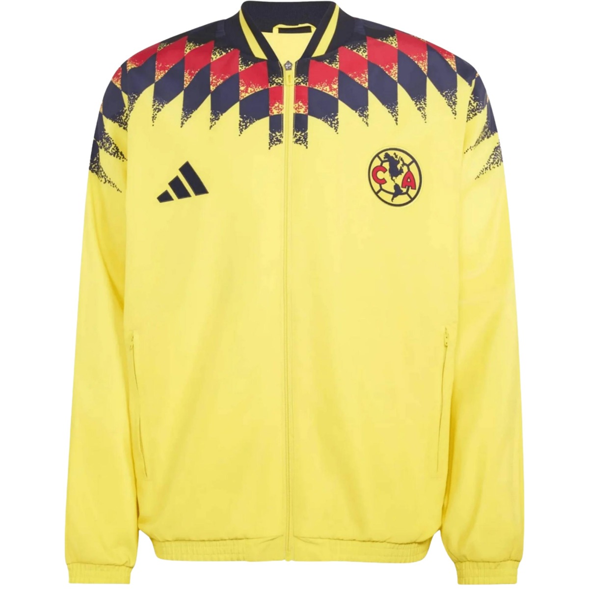 Club America Windbreaker Jacket Yellow 2026/27