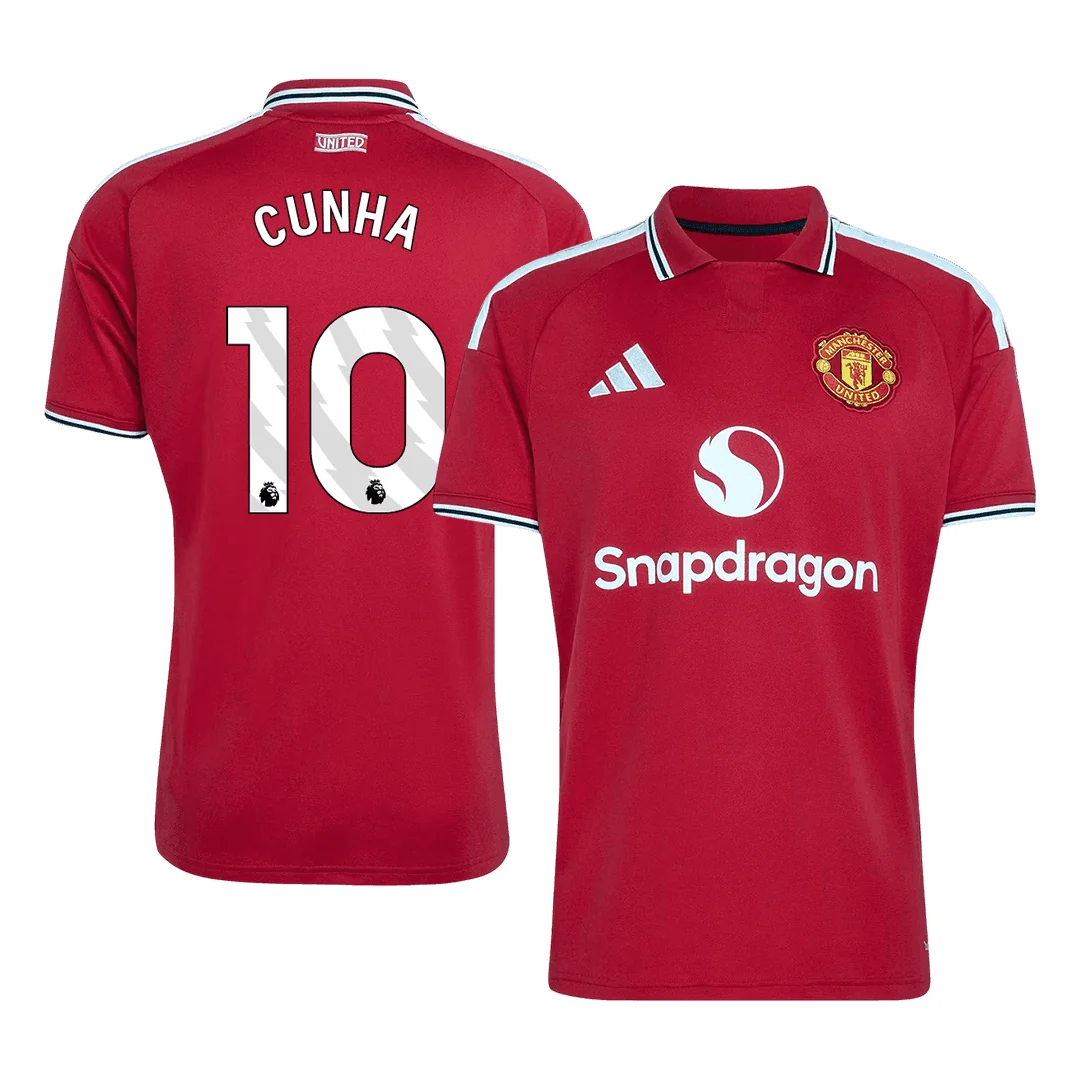 CUNHA #10 Manchester United Home Jersey 2026/27