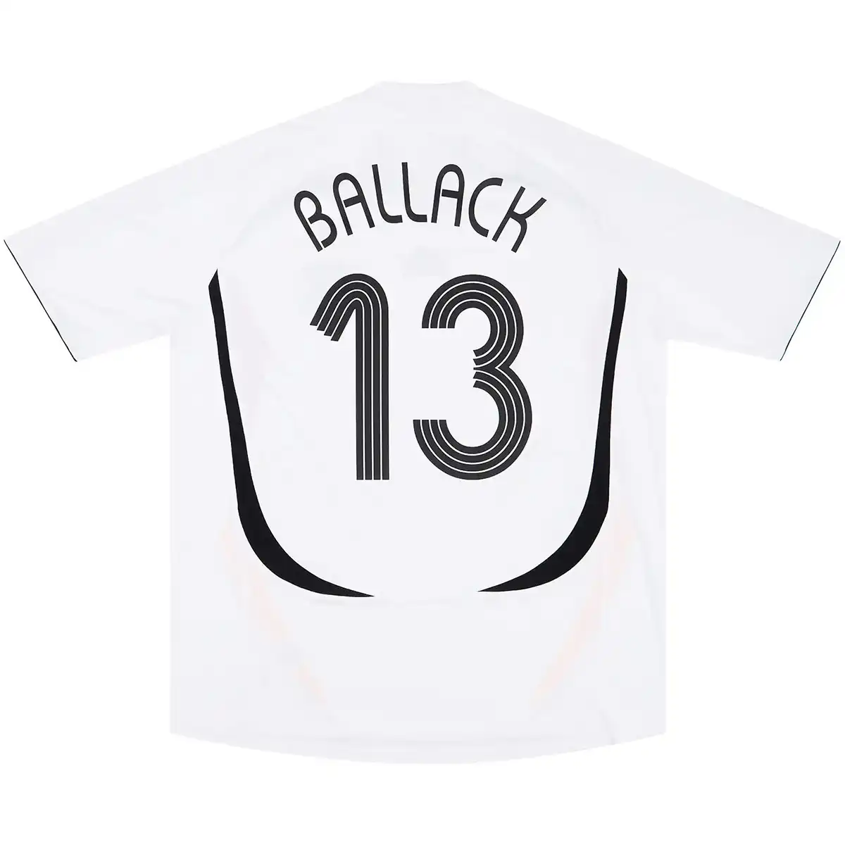 Ballack #13 Retro Germany Home Jersey World Cup 2006