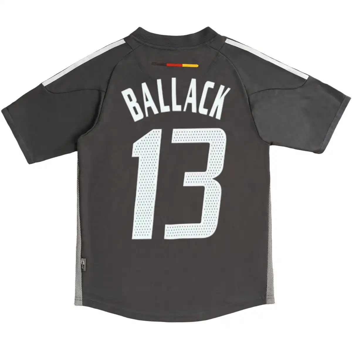 Ballack #13 Retro Germany Away Jersey World Cup 2002