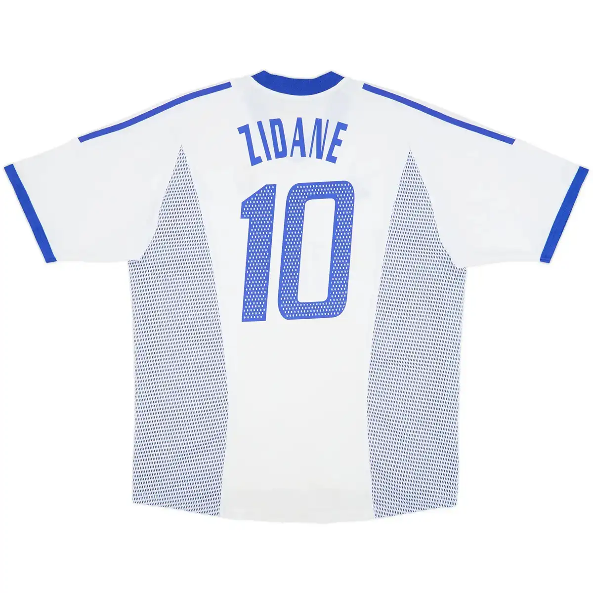 ZIDANE #10 Retro France Away Jersey World Cup 2002