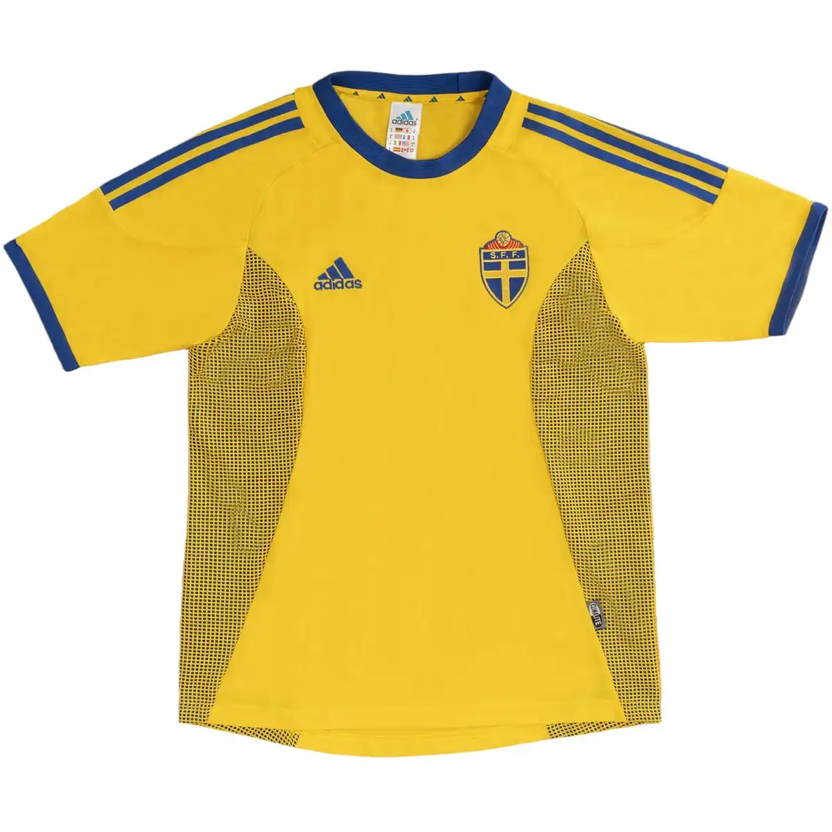 Retro Sweden Home Jersey World Cup 2002