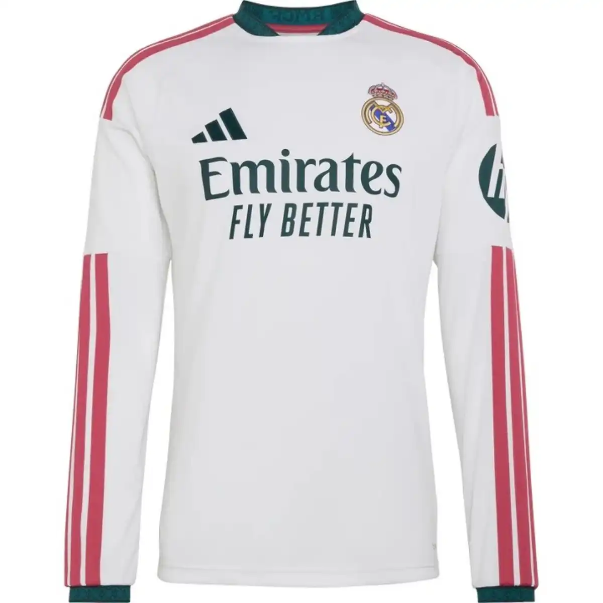 Real Madrid Home Long Sleeve Jersey 2026/27