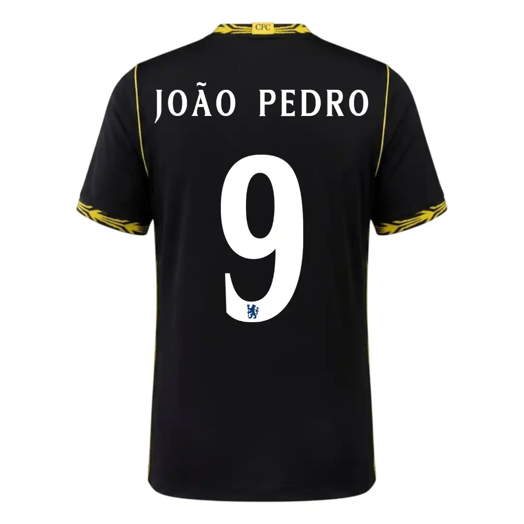 JOÃO PEDRO #9 Chelsea Away Jersey 2026/27 – Club Font