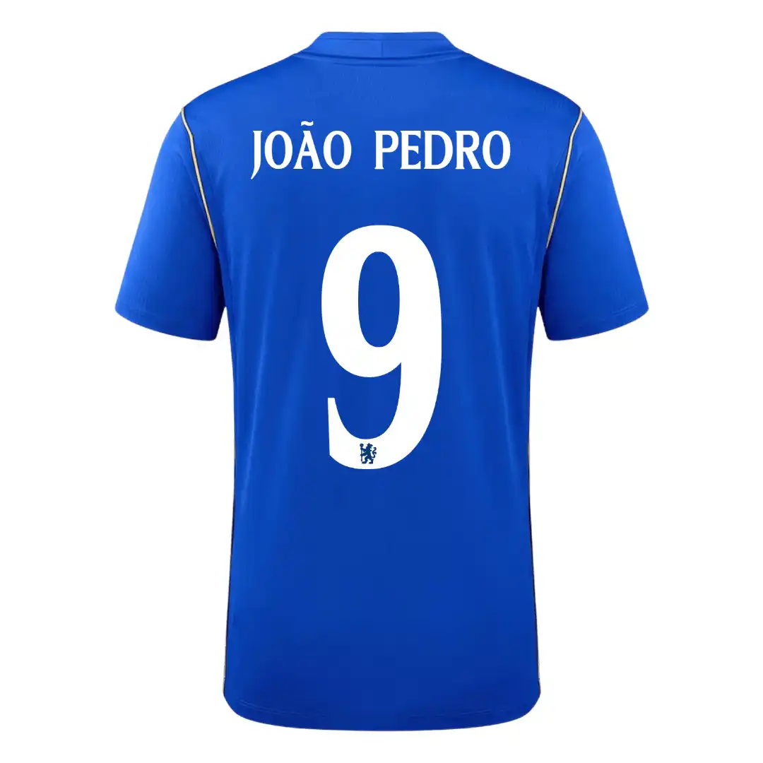 JOÃO PEDRO #9 Chelsea Home Jersey 2026/27 – Club Font