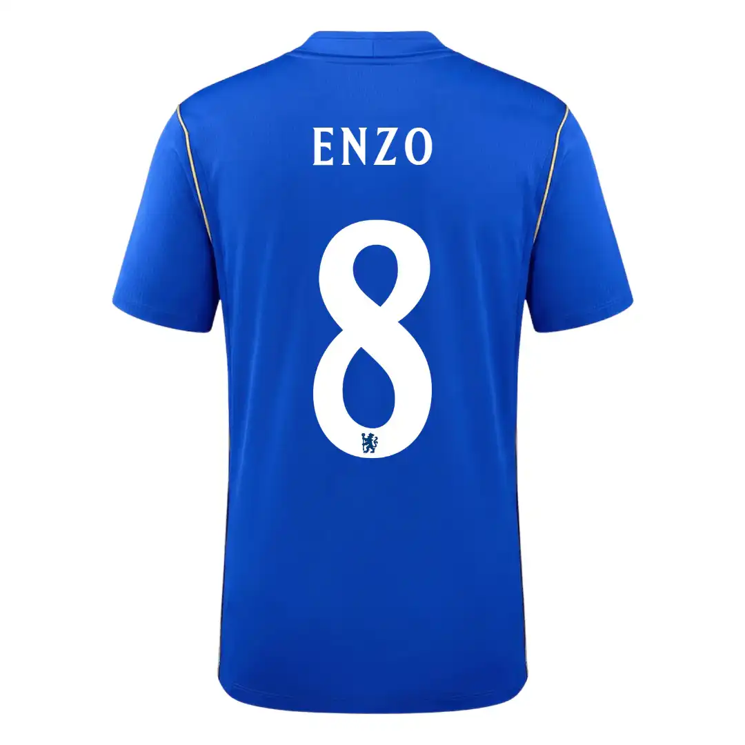 ENZO #8 Chelsea Home Jersey 2026/27 – Club Font