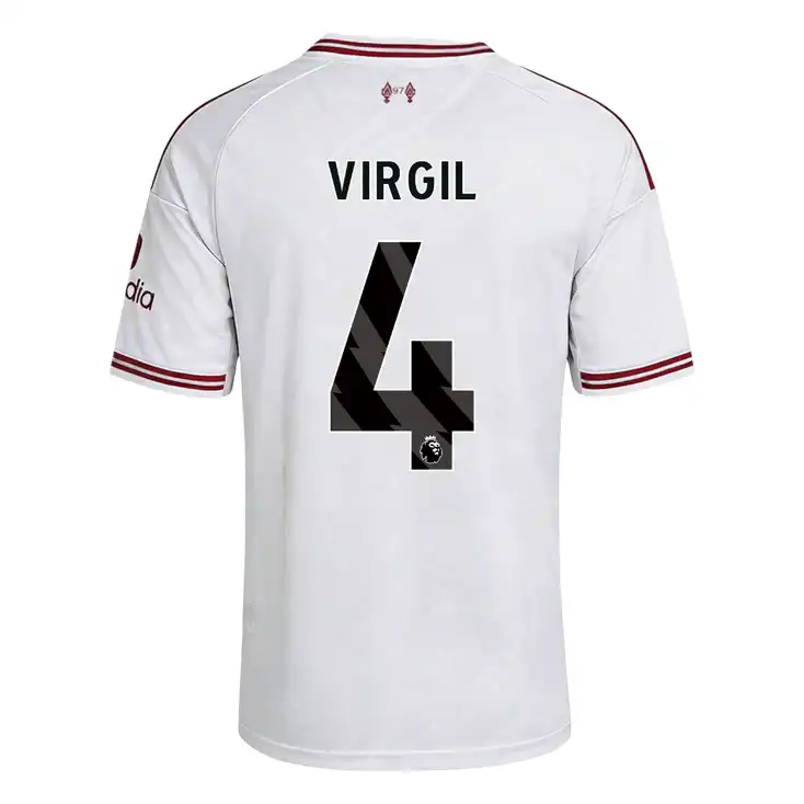 VIRGIL #4 Liverpool Away Jersey 2026/27