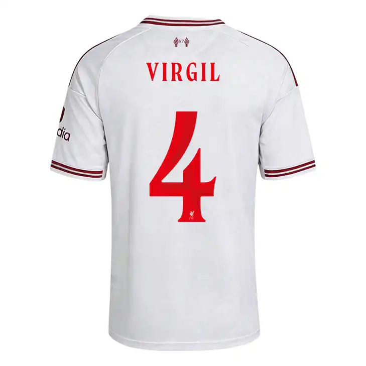 VIRGIL #4 Liverpool Away Jersey 2026/27 – UCL Font