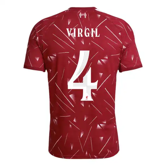 VIRGIL #4 Liverpool Home Jersey 2026/27 – UCL Font – [Super Replica]