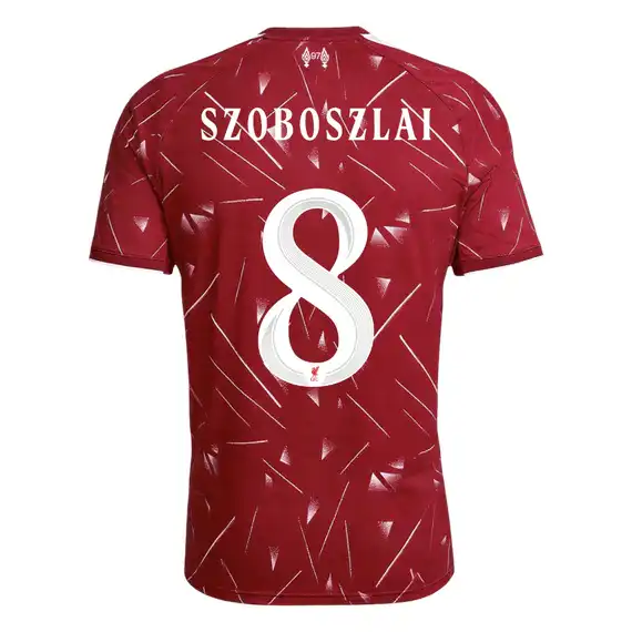 SZOBOSZLAI #8 Liverpool Home Jersey 2026/27 – UCL Font – [Super Replica]