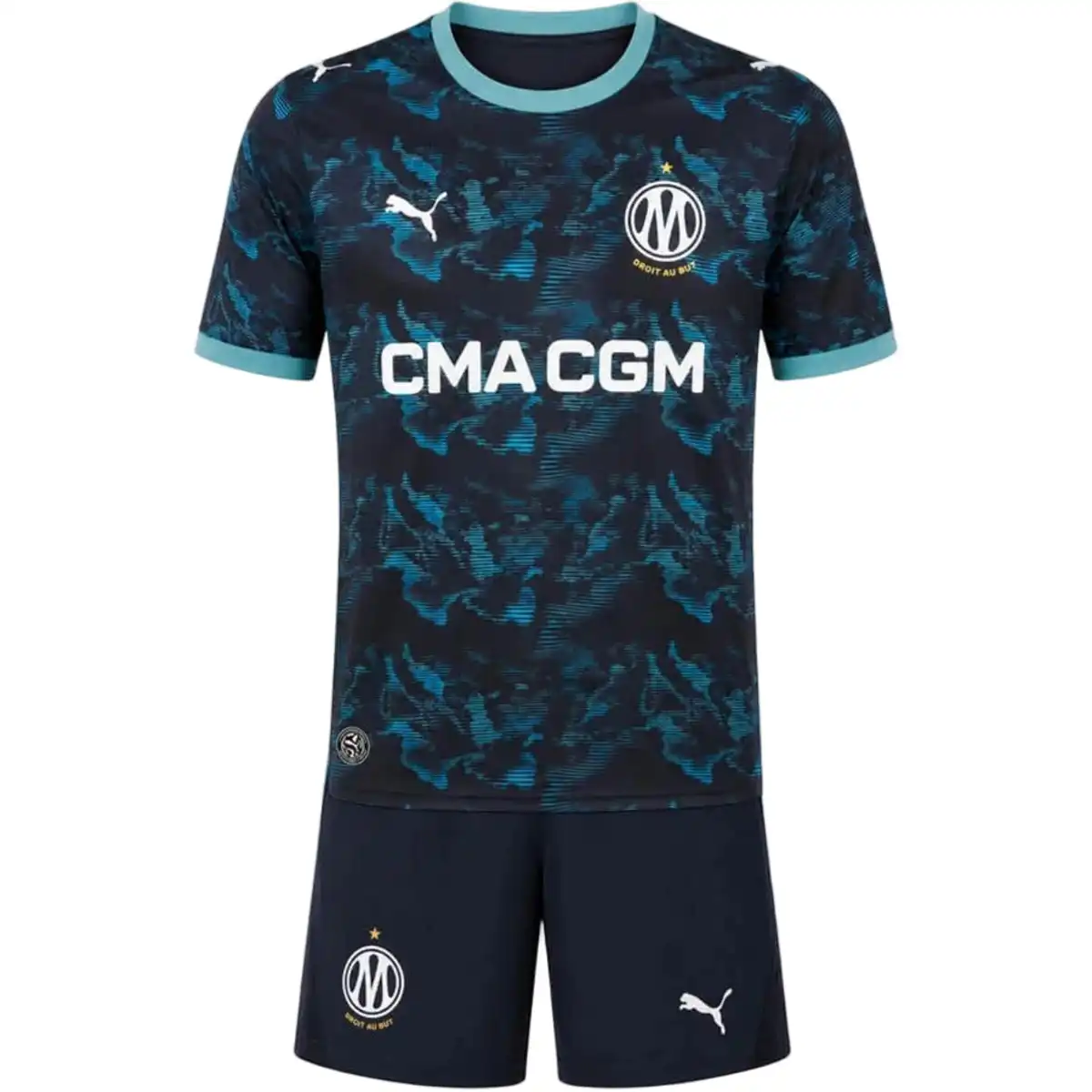 Kids Marseille Away Jersey Kit 2026/27
