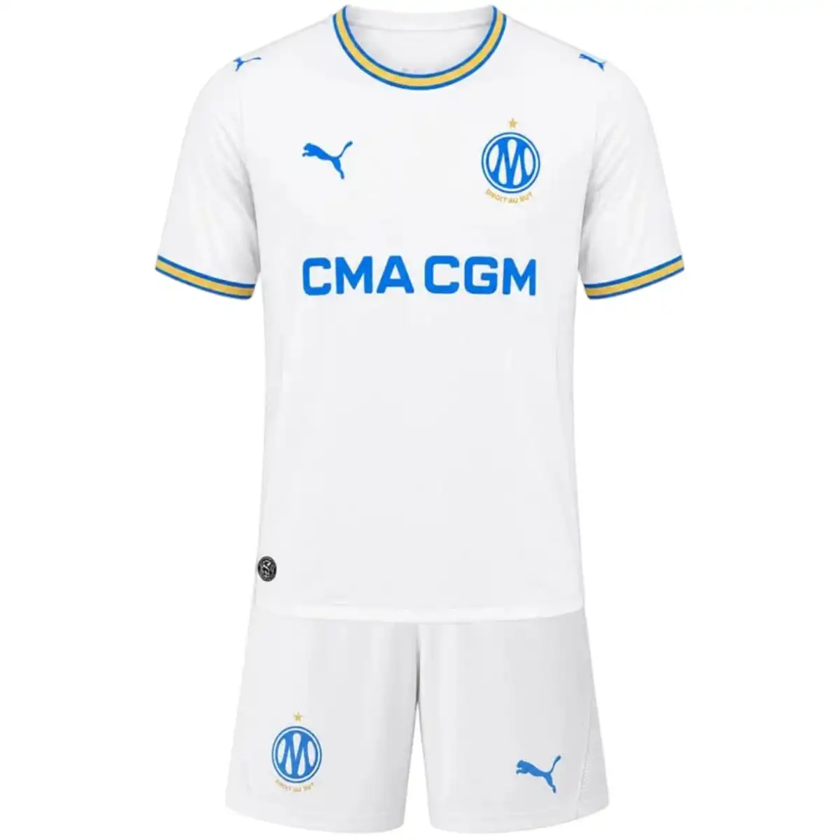 Kids Marseille Home Jersey Kit 2026/27