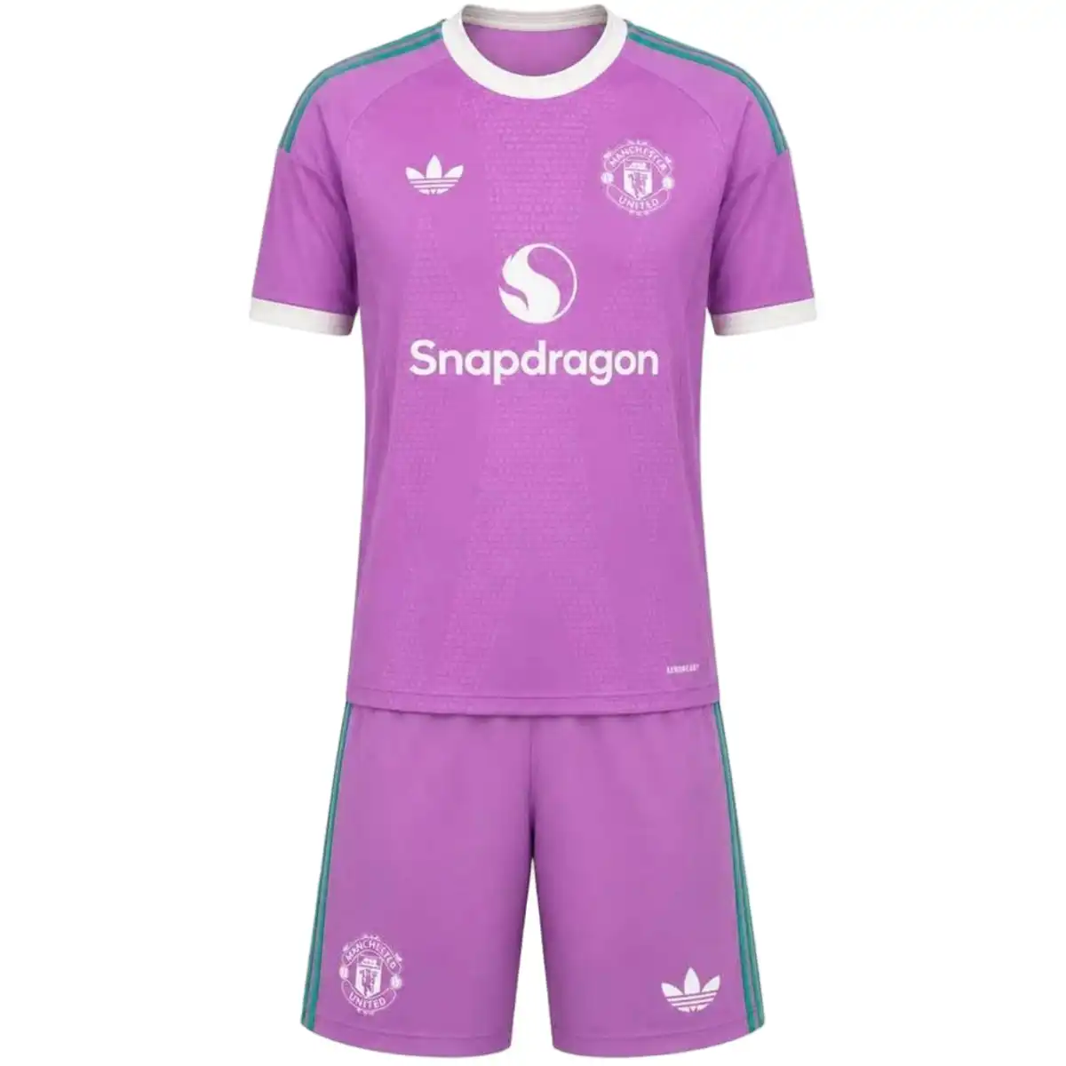 Kids Manchester United Goalkeeper Jersey Kit 2026/27