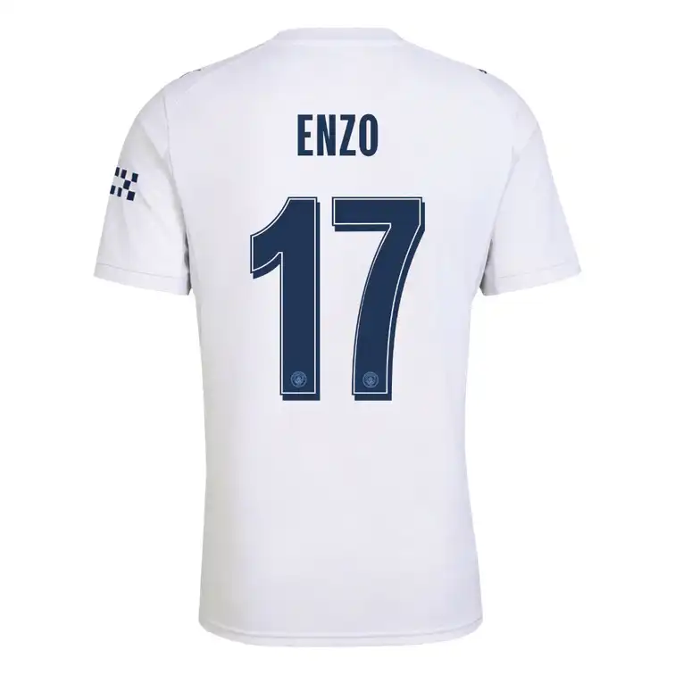 ENZO #17 Manchester City Third Jersey 2026/27 – UCL Font