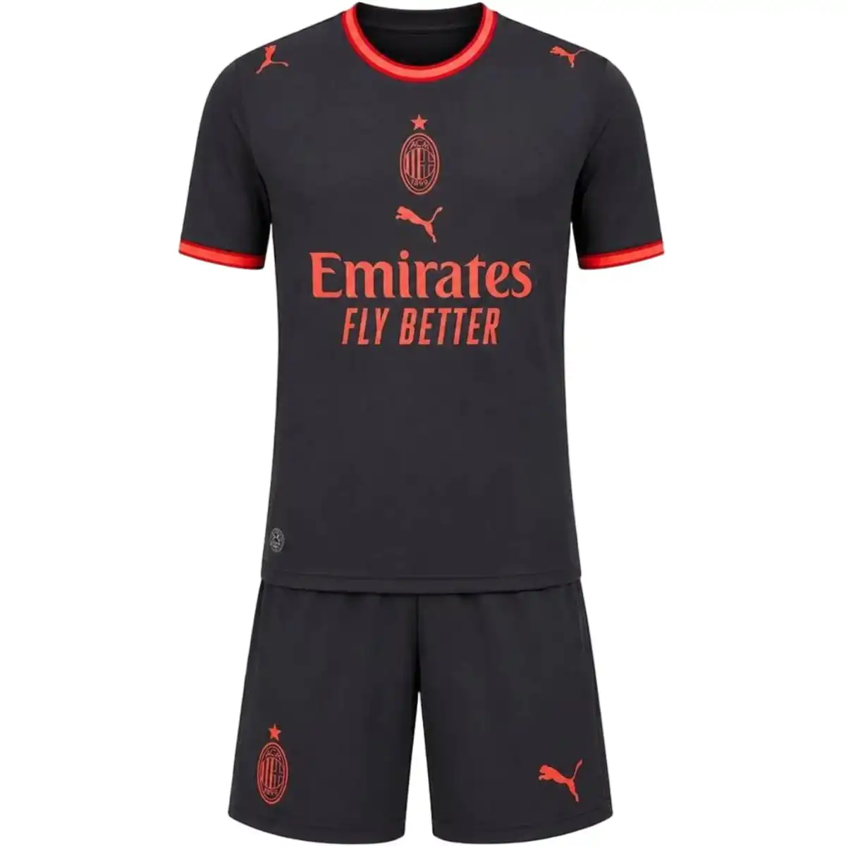 Kids AC Milan Third Jersey Kit 2026/27