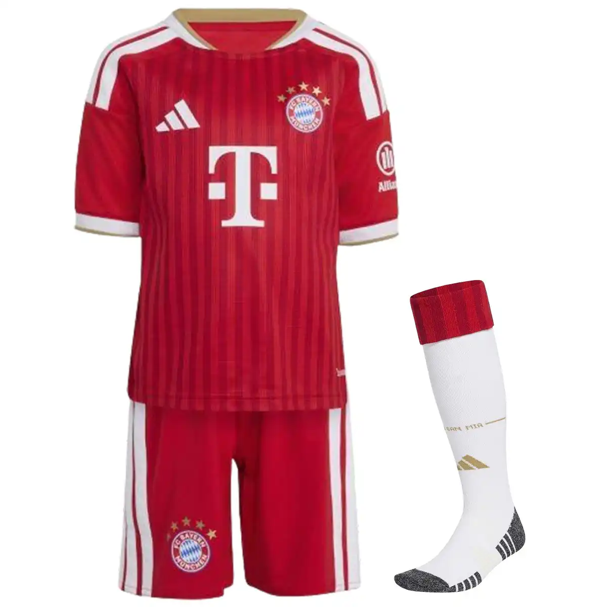 Kids Bayern Munich Home Jersey Full Kit 2026/27