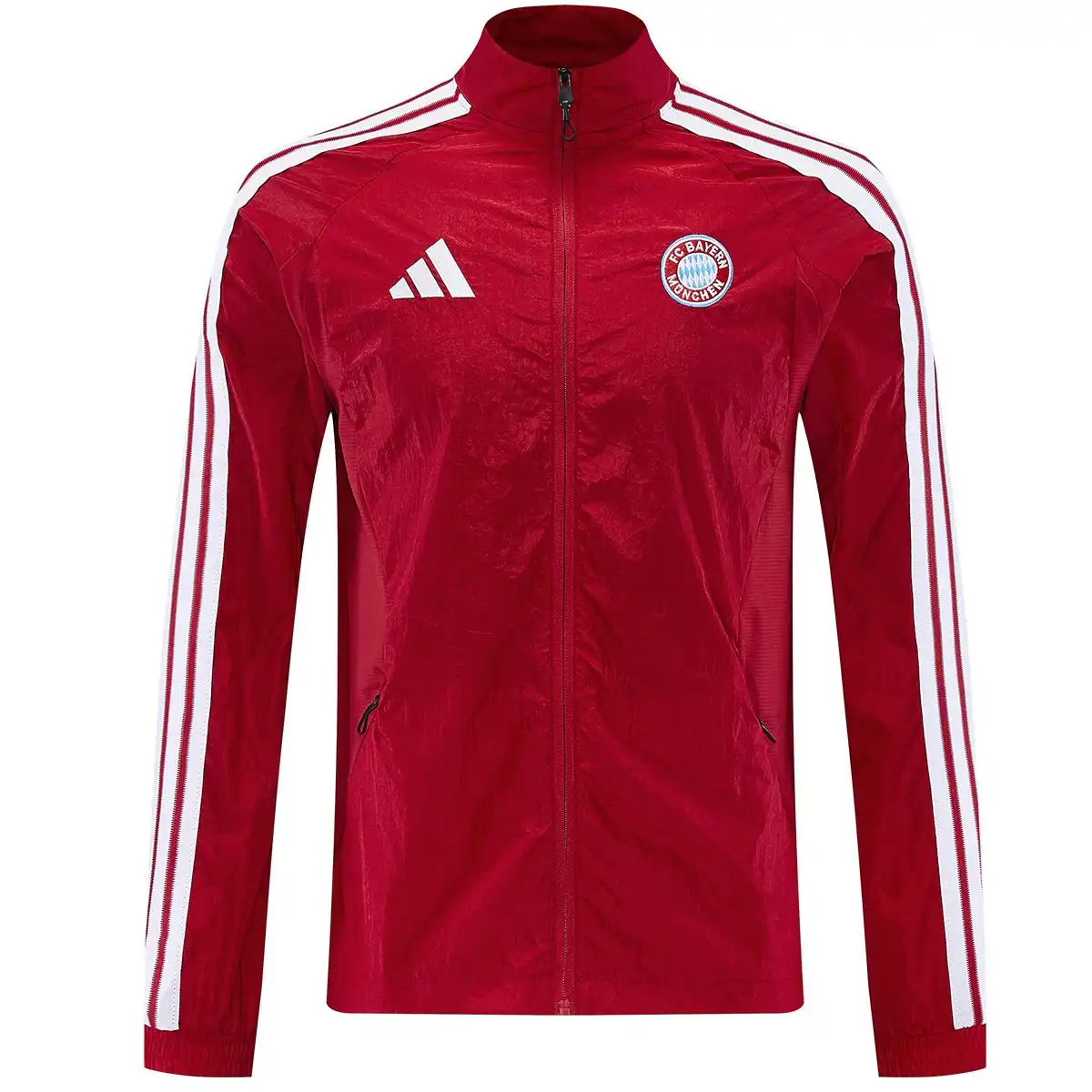 Bayern Munich Windbreaker Jacket Red 2026/27