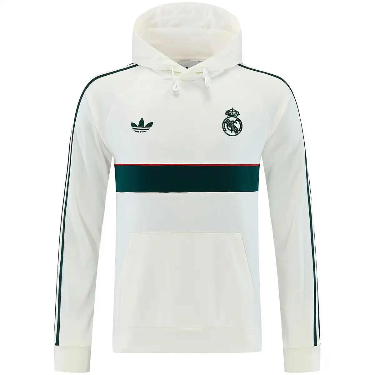 Real Madrid Hoodie Sweat White 2026/27