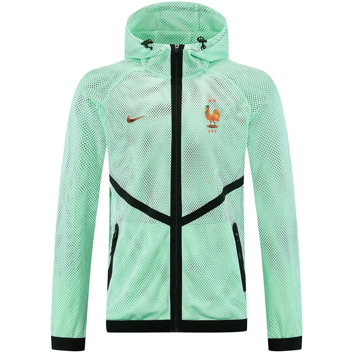 France Hoodie Jacket Green 2026
