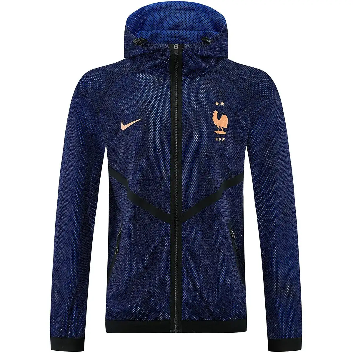 France Hoodie Jacket Navy 2026