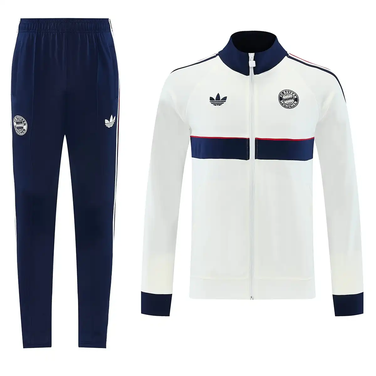 Bayern Munich Training Kit (Jacket+Pants) White 2026/27
