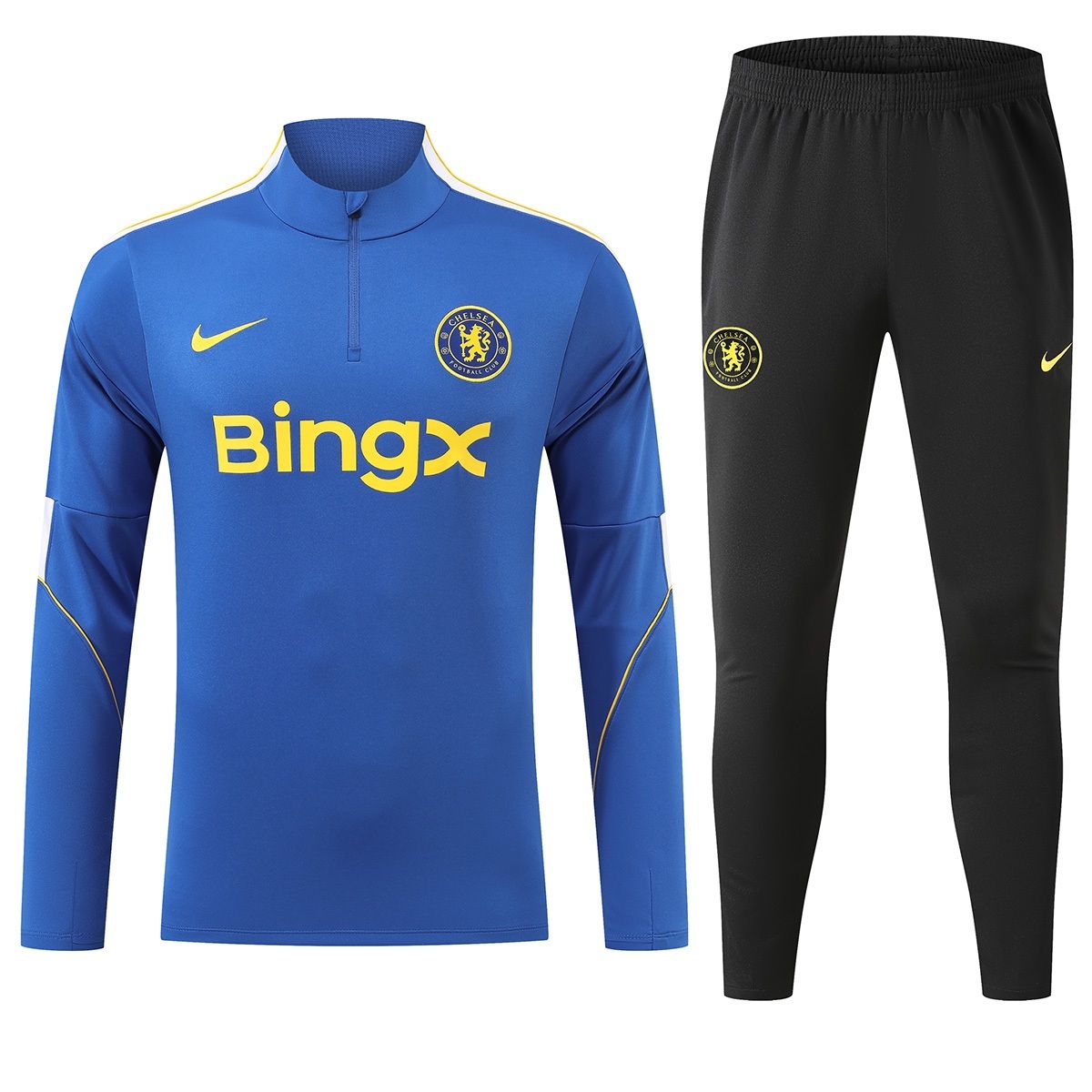 Chelsea 1/4 Zipper Sweat Kit(Top+Pants) Blue 2026/27